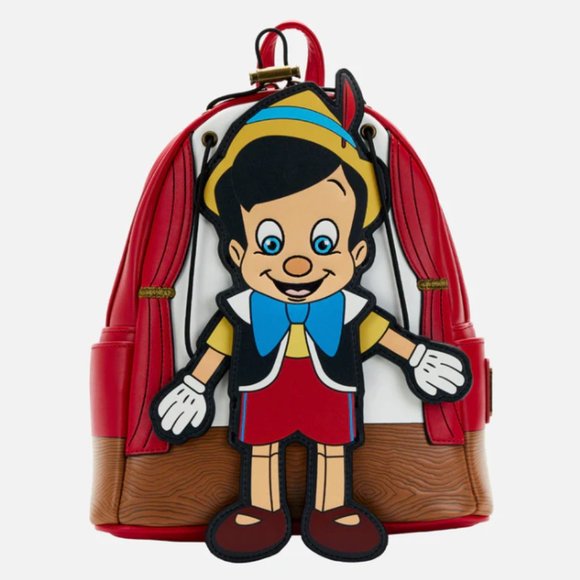 Loungefly Disney Pinocchio Marionette Mini Backpack and Wallet main image 6